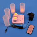 Model:HDA-02B Name:LED rechargeable candle with remote