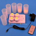 Model:HDA-03B Name:LED rechargeable candle with remote