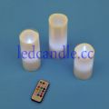 This is LED electronic candle lights, it is very likely to real candle, but it use LED as lights source