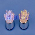 This is LED electronic candle lights, it is very likely to real candle, but it use LED as lights source;